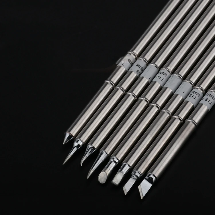 

T12 Electric Soldering Iron Tips T12-K B2 BC2 ILS JL02 D24 KF For Hakko fx951 DIY Soldering Station Kits