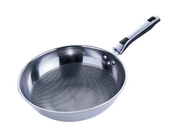 Pot Stainless steel Frying pan No coating without smoke pot Cellular design Induction cooker Gas Stove