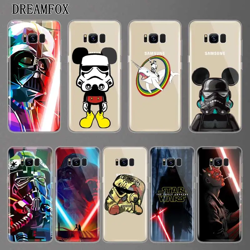 

N237 Star Wars Fashion Soft TPU Silicone Cover For Samsung Galaxy A3 A5 A6 A7 A8 A9 M10 M20 S10 S10E Lite Plus 2017 2018 Case