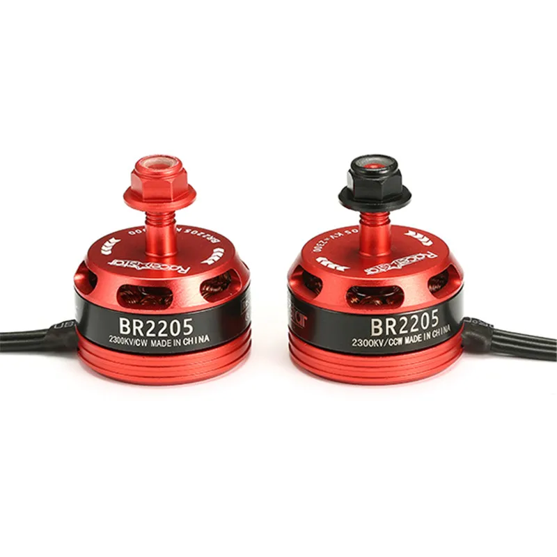 Бесщеточный двигатель Racerstar 2205 BR2205 2300KV 2-4S для мультиротора QAV250 ZMR250 260 280 RC | Игрушки