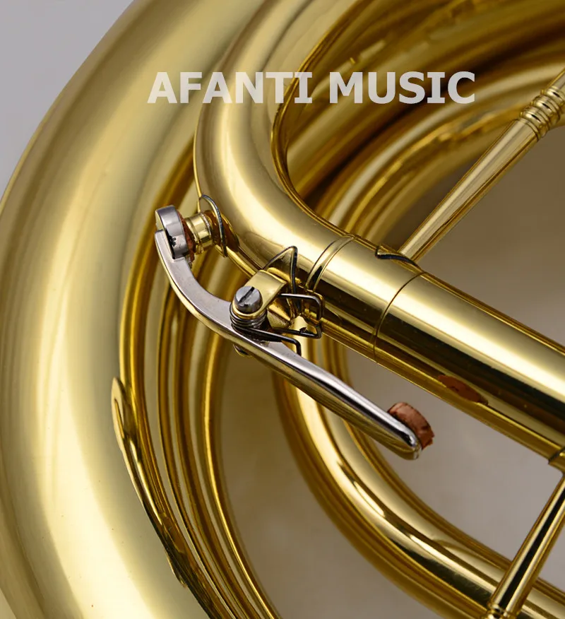 Afanti Music Bb tone / Yellow Brass / Gold Lacquer Baritone (BAR-1012)
