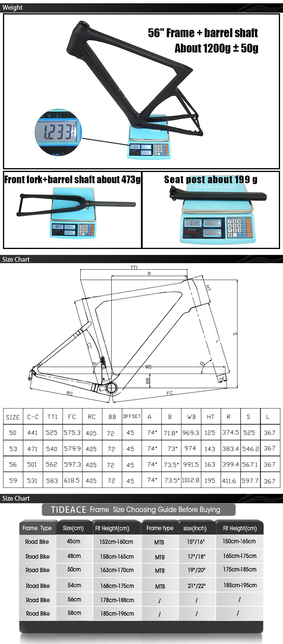 Flash Deal Disc brake road carbon frame 2019 axle 142*12mm Di2 UD carbon fiber road  bicycle frameset disc brake 10