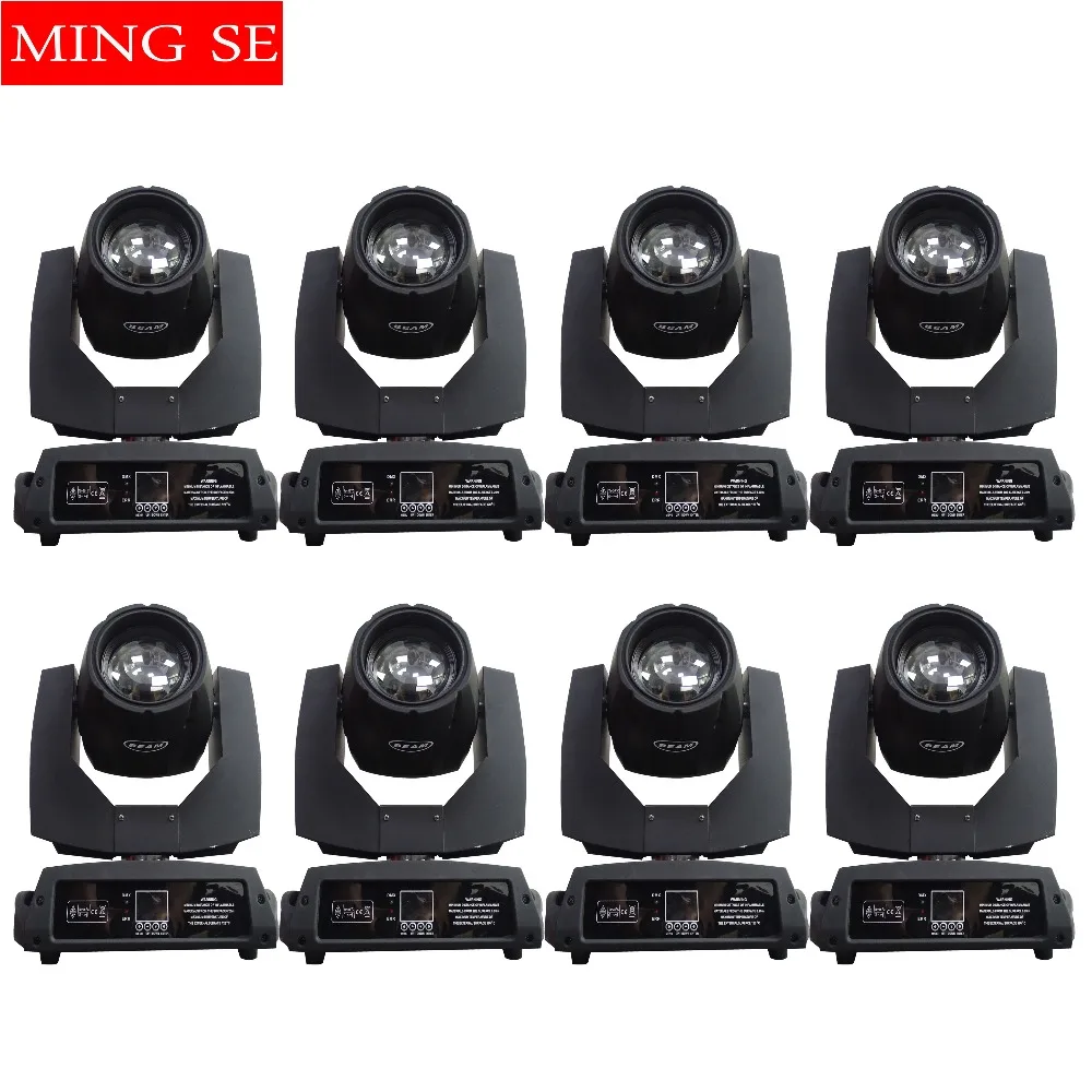 

8pcs/lots 230w 7r Beam Light DMX512 control Moving Head Lights Professional Stage Party Stage Lighting Effect