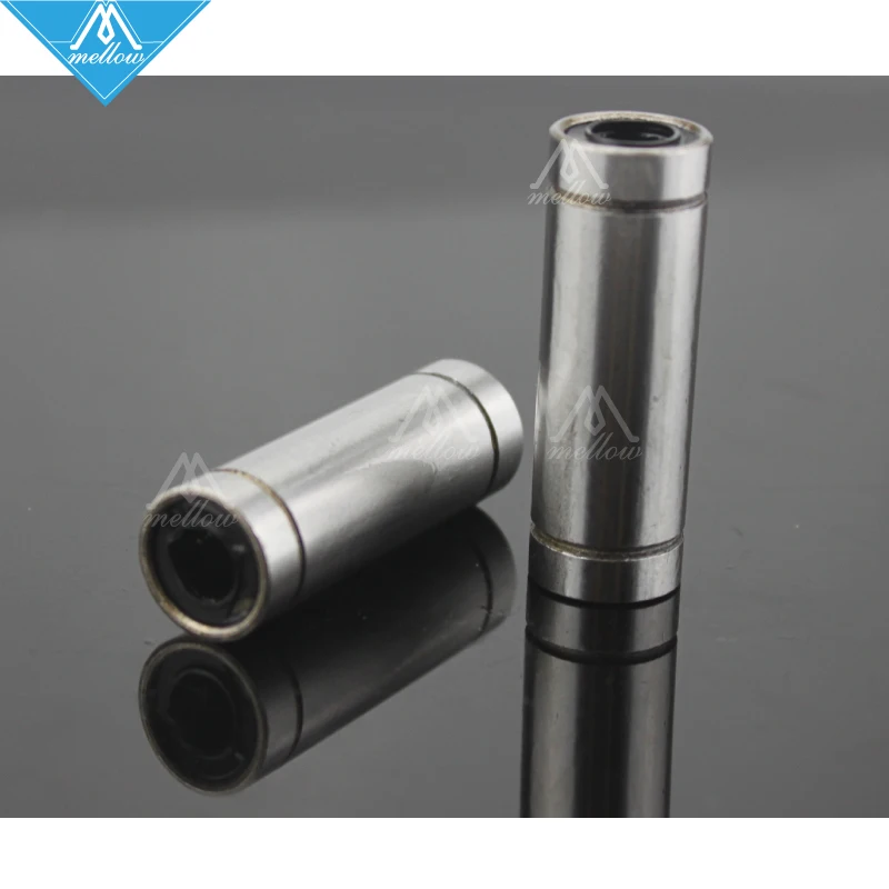 شحن مجاني! 2 قطعة/الوحدة LM6LUU LML6UU 6x12x35 ملليمتر 6 ملليمتر طويلة الخطي اضعا الكرة بوش 2 طابعة 3d ultimaker جلبة LM6L cnc أجزاء