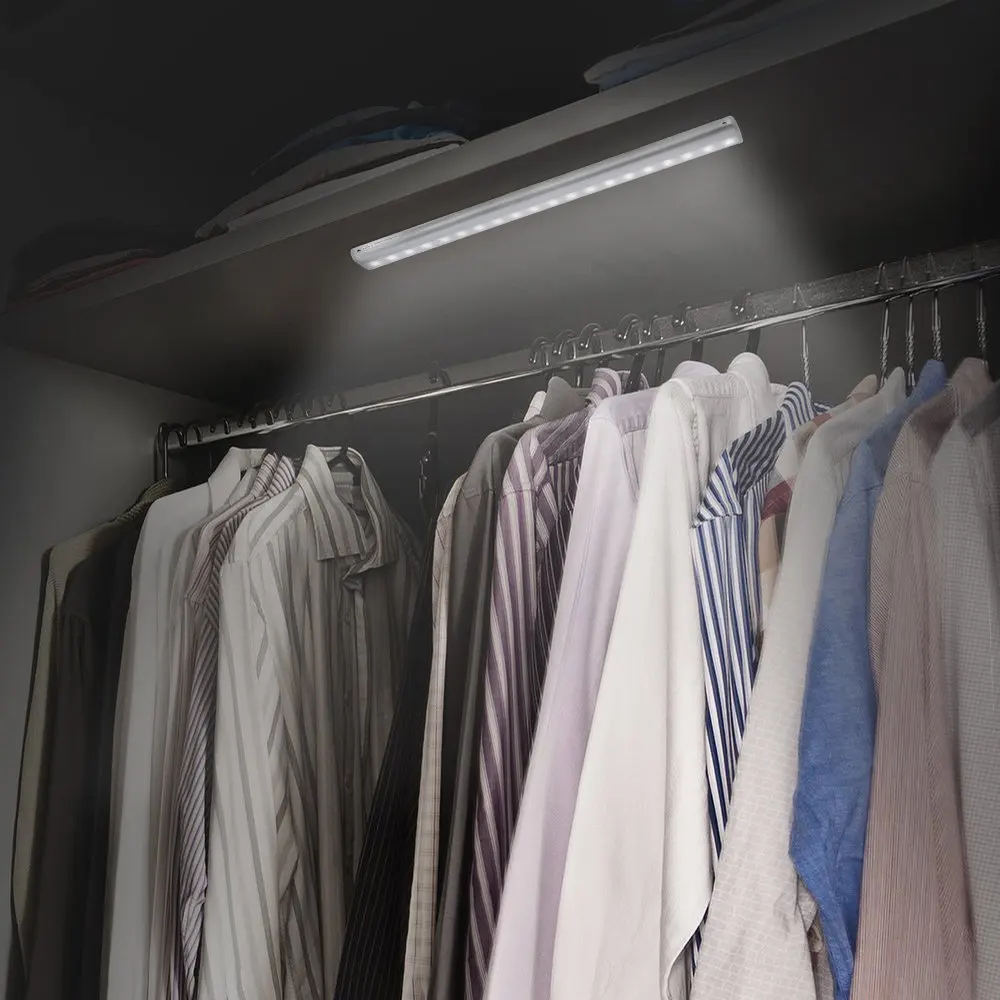 

PIR Motion Sensor 20 LED Cabinet Light Battery Power Wardrobe LED Lamp Cupboard Drawer Sensor Light Hallway Balcony Lighting