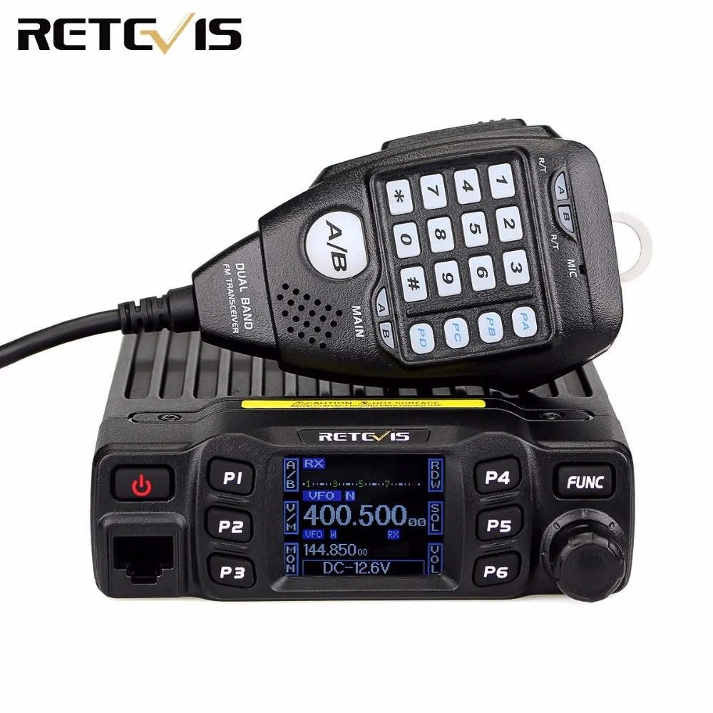 Retevis RT95 Mobile Car Radio Dual Band VHF UHF Amateur Radio Transceiver 200 Channels A9129in