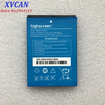 

High Quality Original For Highscreen EASY F cell phones 1700mAH Battery Replacement Parts