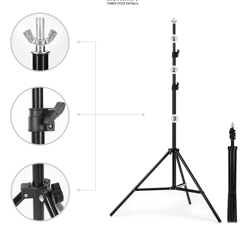  BACKGROUND HOLDER 10Ft X 6.5Ft 3M X 2M Adjustable Muslin Background Backdrop Support Stand Kit Carr