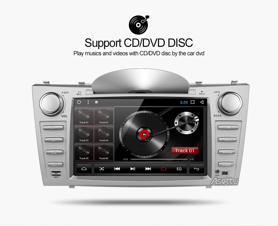 Discount Asotto ZKMR8060 2G+32G android 7.1 car dvd navigation car dvd for Toyota camry 2008 2009 2010 2011 car stereo multimedia player 7 Discount Asotto ZKMR8060 2G+32G android 7.1 car dvd navigation car dvd for Toyota camry 2008 2009 2010 2011 car stereo multimedia player 7