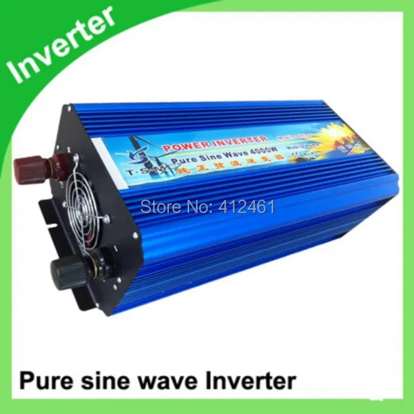 

Power inverter 4000W Pure sine wave inveter( dc 12v to ac 220v)