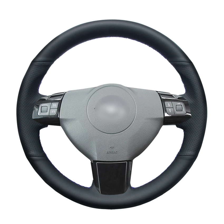 Сшитая вручную черная искусственная кожа для Opel Astra 2004 2005 Corsa 2009 зафра | Автомобили