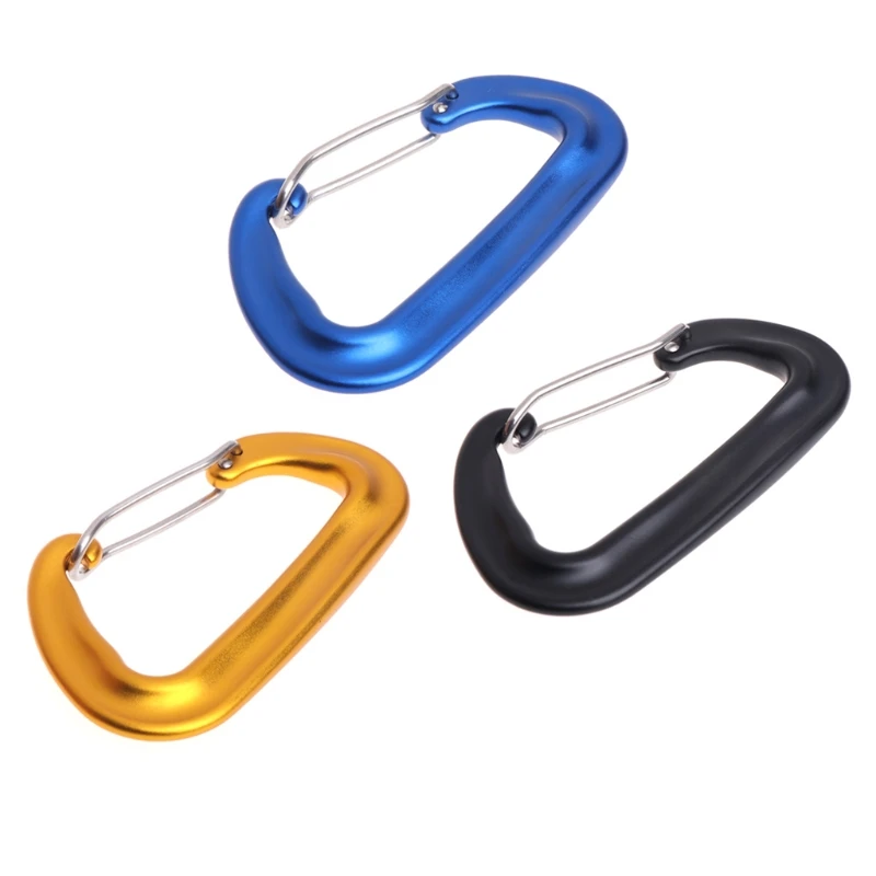 

12KN Aluminum Hammock Swing Safety Buckle Carabiner Quickdraw Quick Hanging Hook