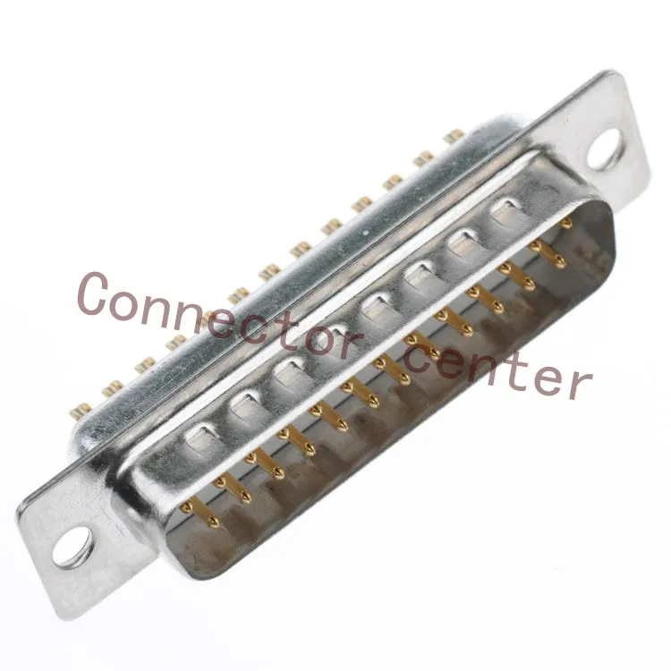 High Quality D-SUB Connector 25PIN 2-ROW male Gold Planted 2U DSUB | Обустройство дома