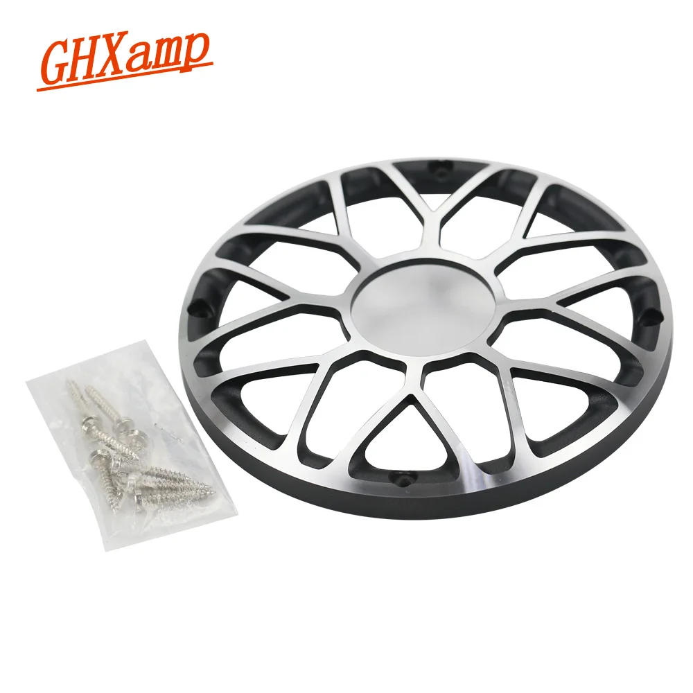 Gabinete de Alumínio Ghxamp Polegada Subwoofer Carro Alto-falante Grade Malha Woofer Net Metal Capa Protetora Faça Você Mesmo 1 Pares 6 6.5 - Image 2