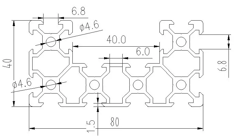 V слот, C луч, OX cnc алюминиевая рама, алюминиевые профили, v слот профили, 3d рамка принтера