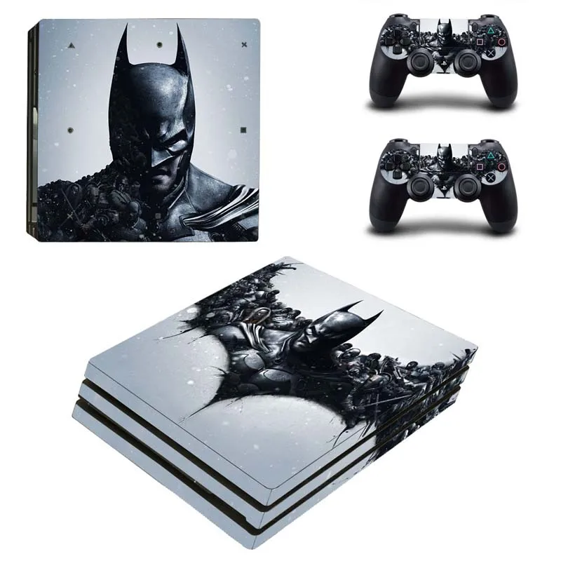 PS4 Pro Skin Stiker Batman Vinyl Decal Console Skin and 2PCS