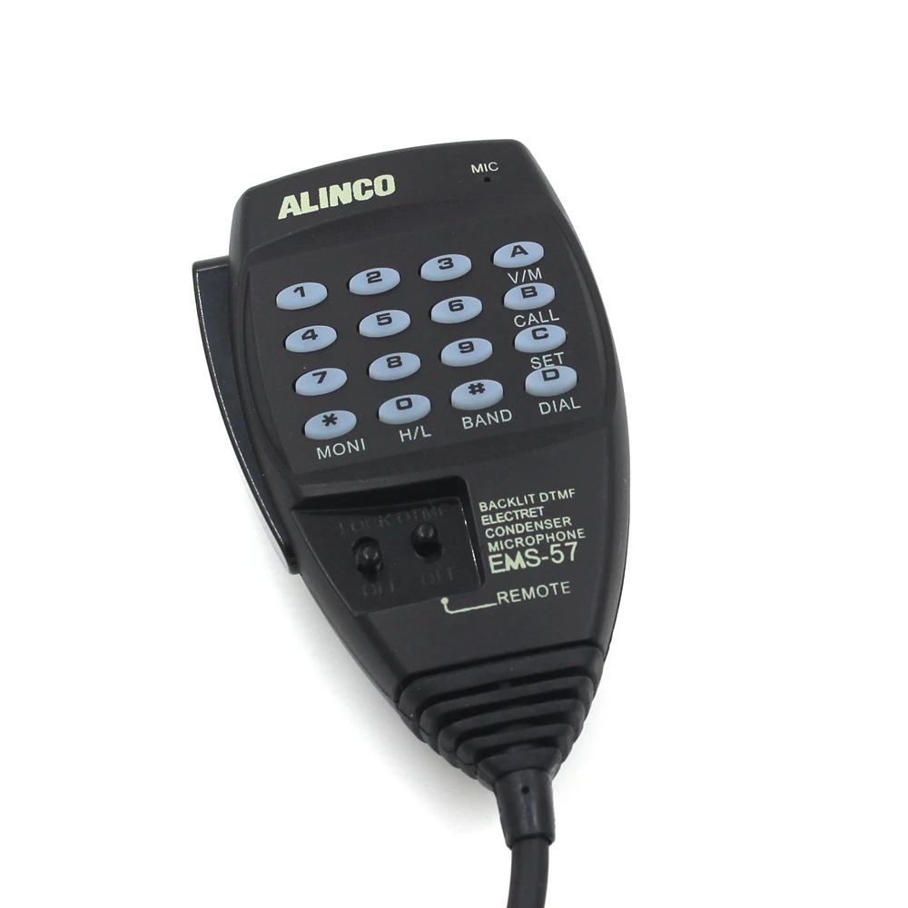 EMS-57 8pin DTMF ручной Динамик микрофон для Alinco HF/мобильный DX-SR8T DX-SR8E DX-70T DX-77T с бесплатной доставкой