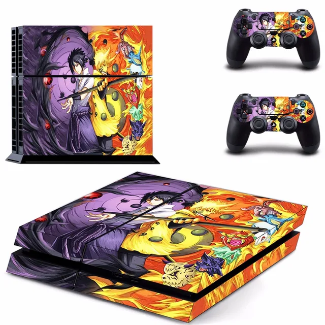 Naruto Vinyl Decal Skin Stickers for Sony PlayStation 4