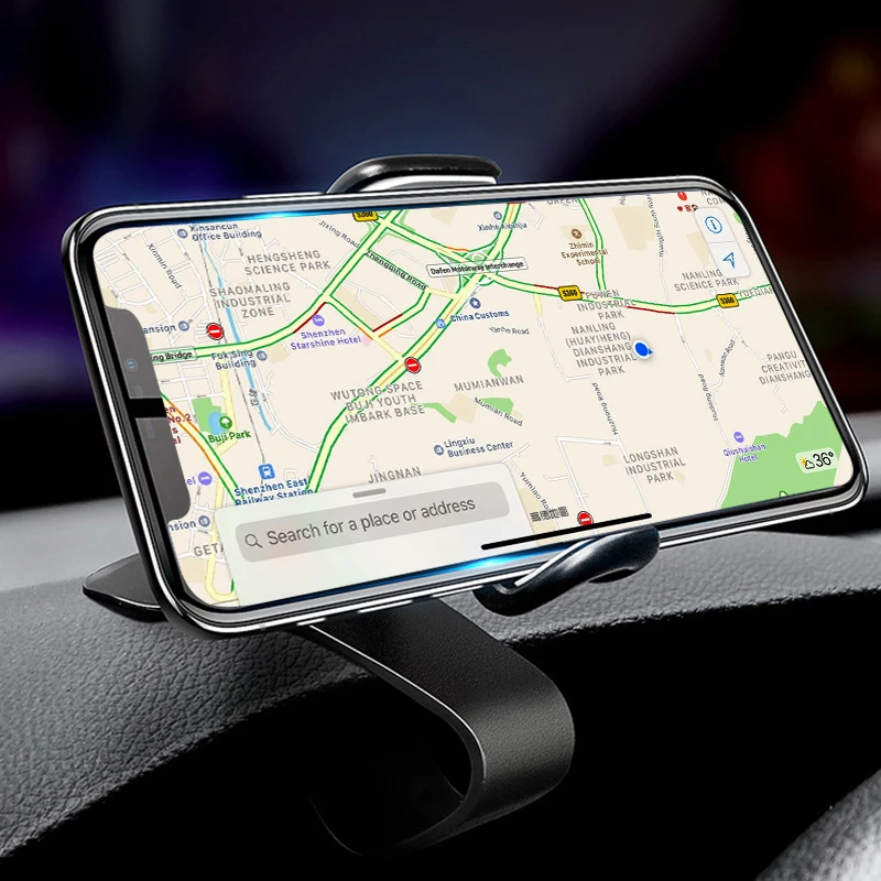 Новинка 2019 держатель для телефона типа HUD зажим подставка на автомобильной