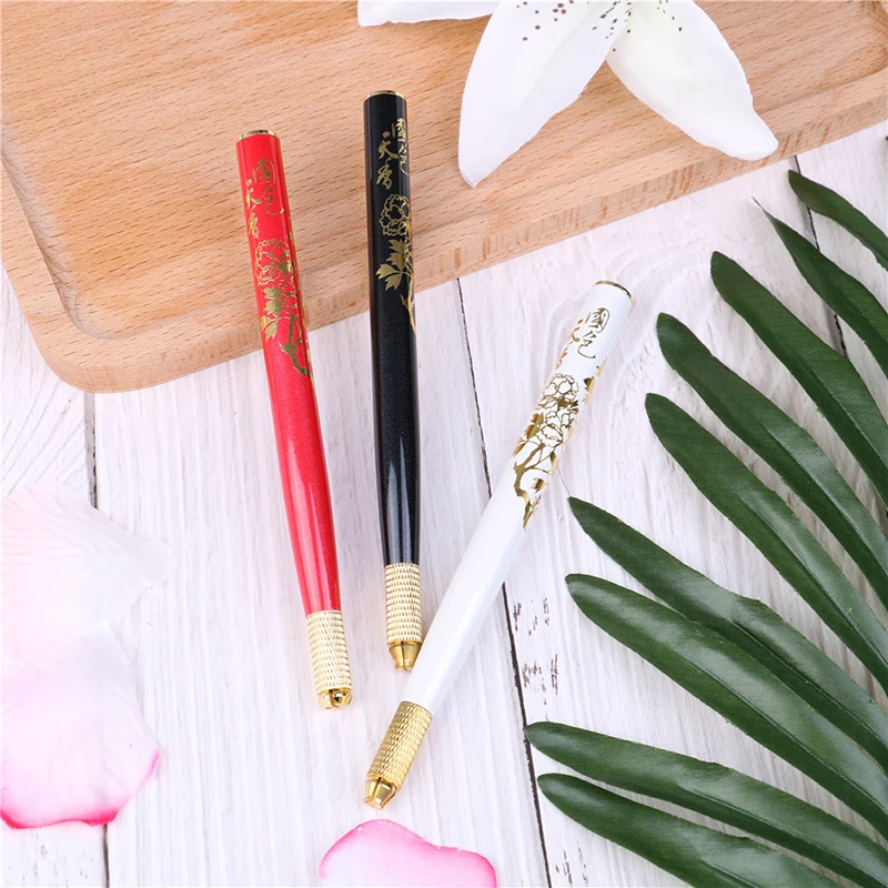

1PCS Microblading Pen Pencil Eyebrow Tattoo Pen Manual Permanent Embroidered Eyebrow Makeup Tattooing Machine