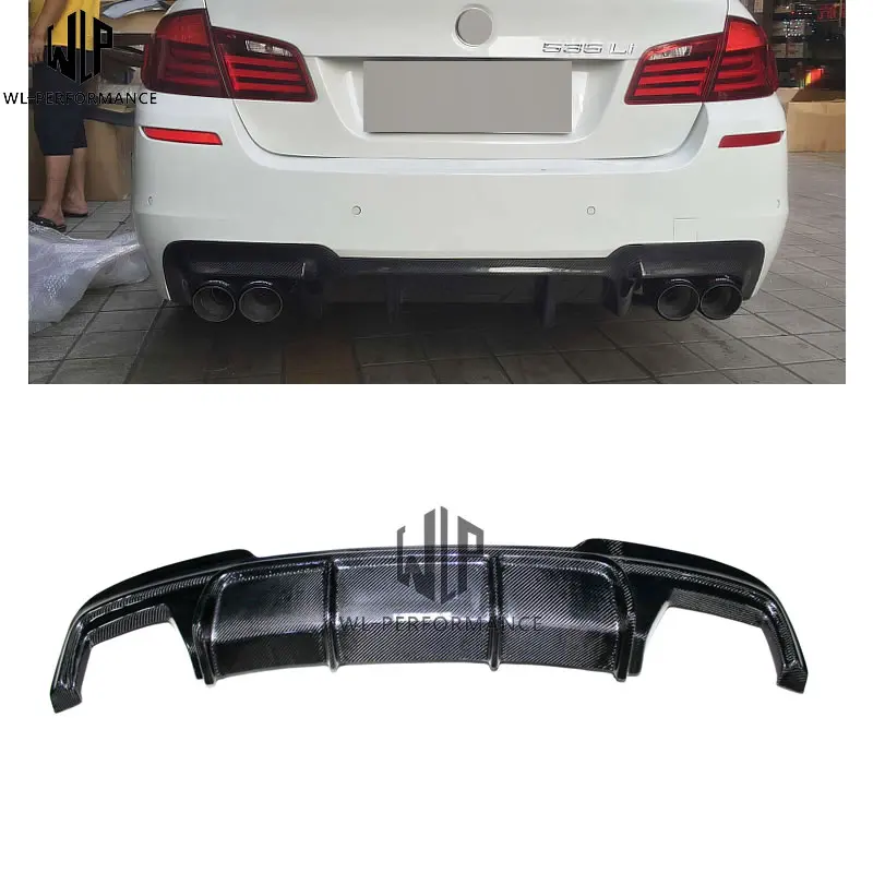 BMW 5 series F10 F18 задний спойлер из углеродного волокна для губ модифицированный M5 (MT
