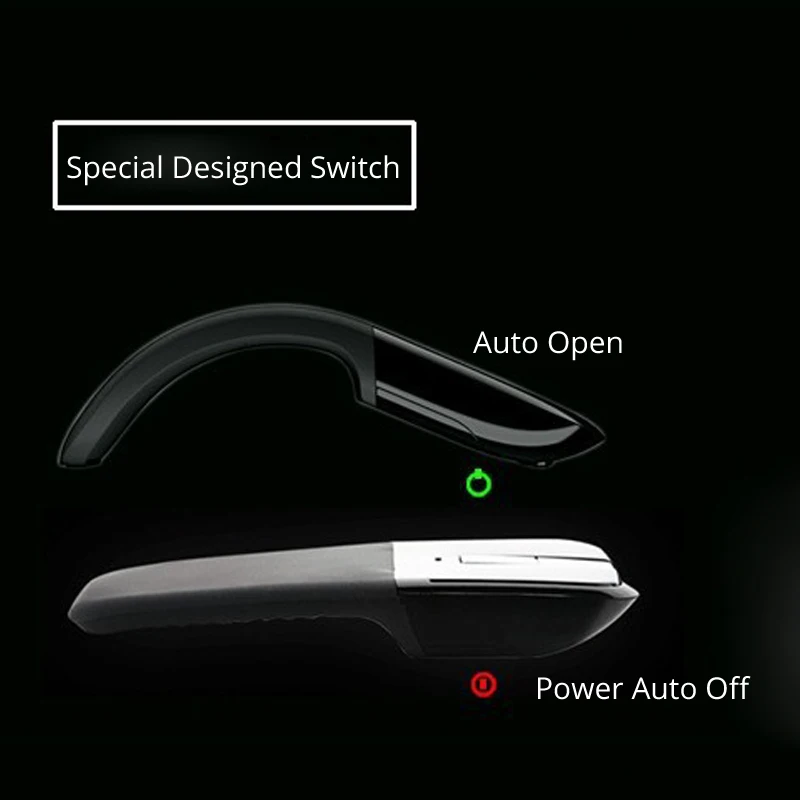 Складная Bluetooth мышь для Microsoft Arc Touch 2 поколения USB 4G беспроводная мышь|Мыши| |