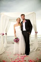 2016 Summer Black Men Suit For Beach Wedding 2 Pieces Groomsman Tuxedos Best Man Wear Bridegroom Morning Man Suit Custom Made