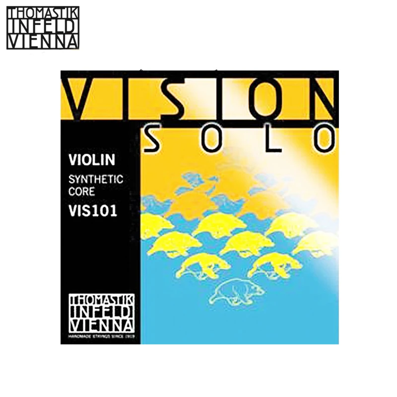Thomastik VIS101 Vision Solo 4/4 Violin Strings Set with Silver D