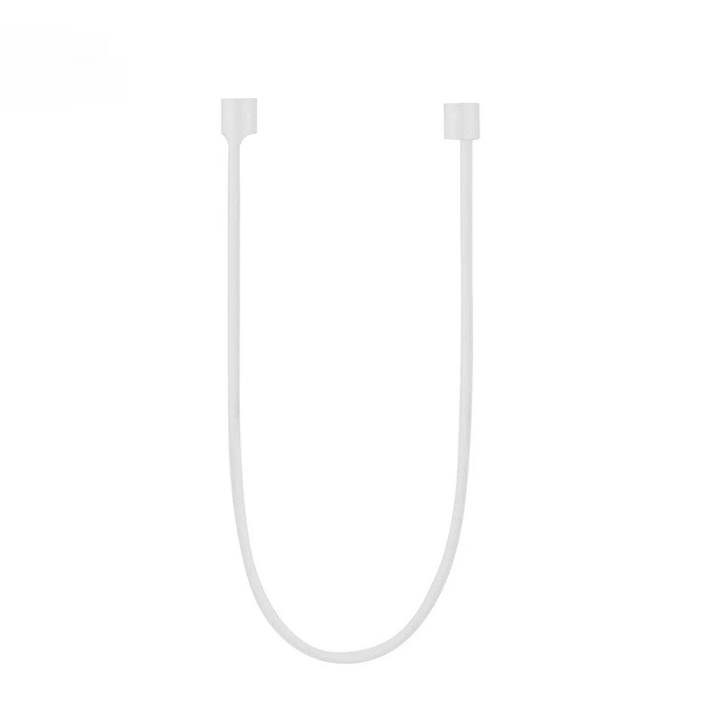 Чехол для наушников Apple AirPods 2 силиконовый чехол беспроводные Bluetooth наушники для Air Pods Чехол защитный для AirPod Тонкий чехол - Цвет: Anti-lost rope