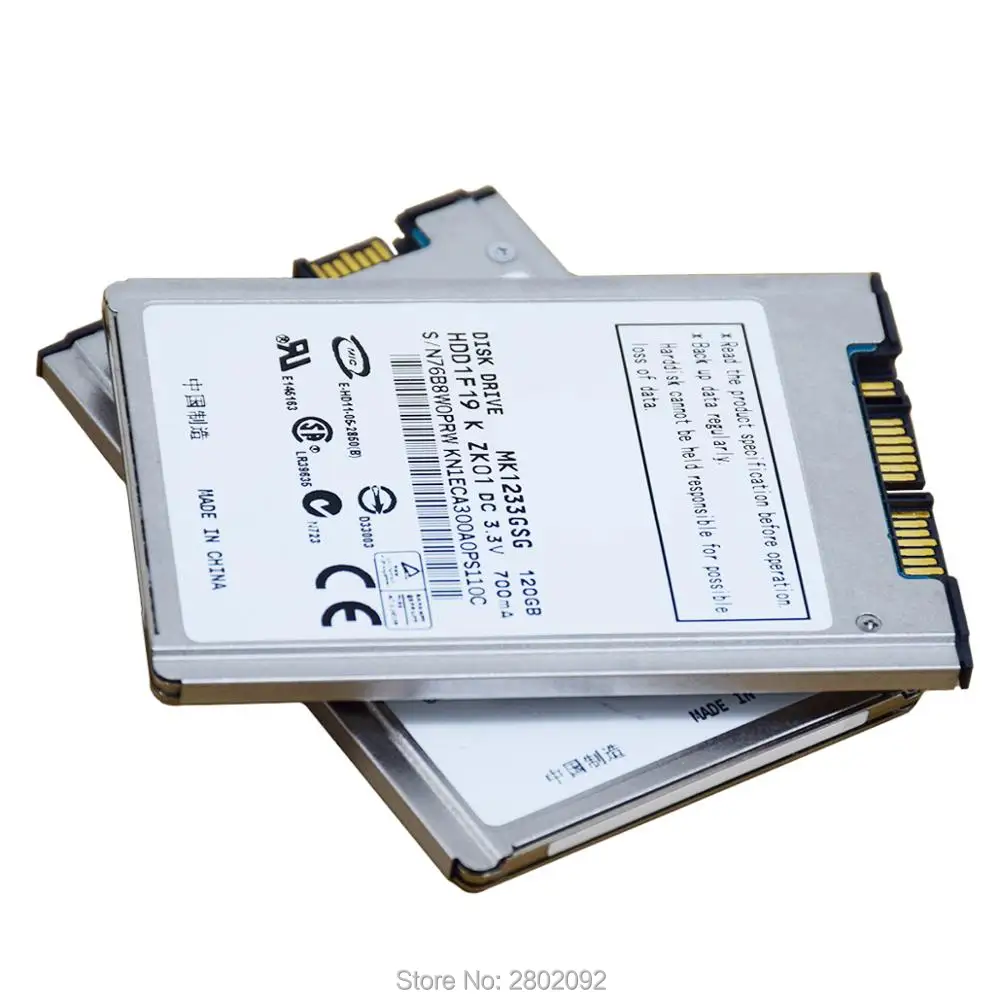 120 ГБ HDD 1," MicroSATA MK1233GSG для hp 2740p 2730 2530p 2540 IBM x300 x301 T400S T410S заменить MK2529GSG MK1633GSG