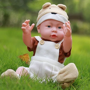 41 см Reborn Baby Doll винилсиликоновых lifelikebabies Игрушечные лошадки для детей подарок - Цвет: Boy