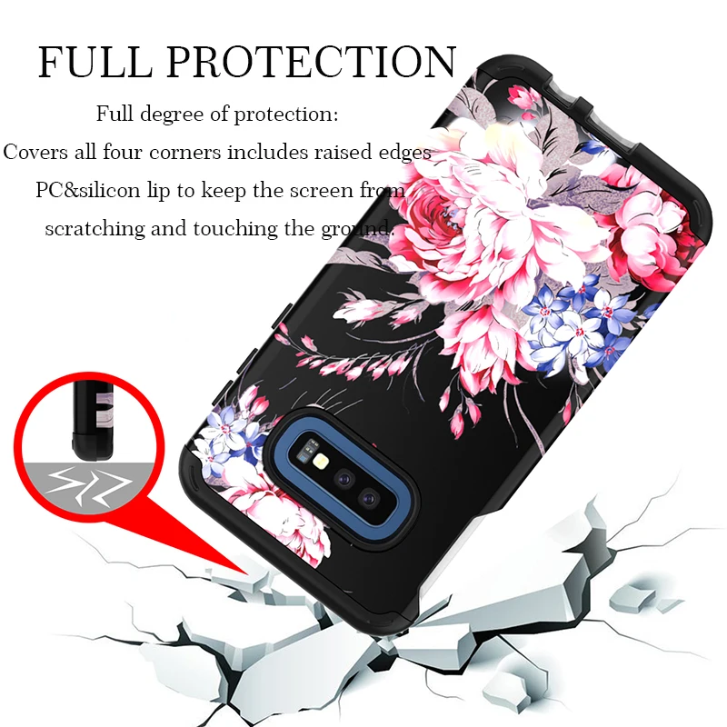 Сверхпрочный чехол Suntaiho для Samsung S10 samsung galaxy s10plus s10 lite мраморный ударопрочный