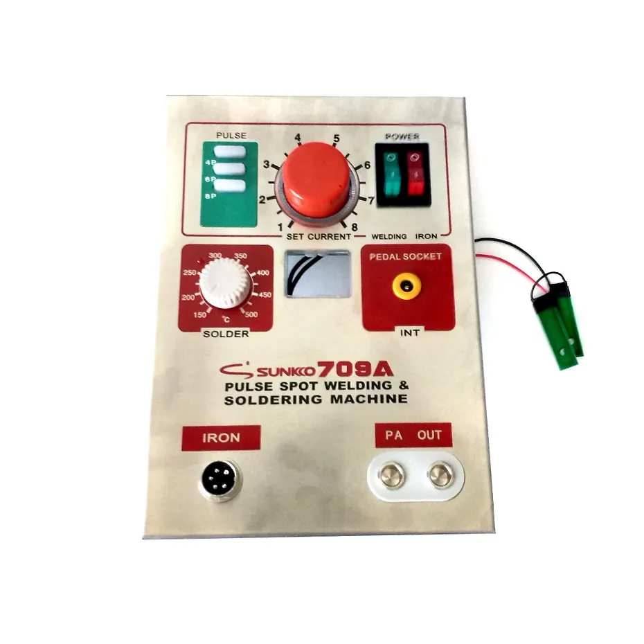 SUNKKO 709A точечная сварочная плата для 18650 Аккумуляторная машина точечной сварки
