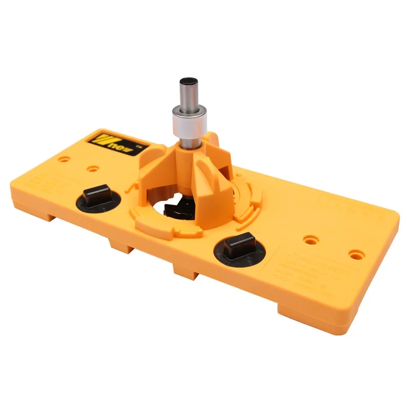 

35MM Cup Style Hinge Boring Jig Drill Guide Set Door Hole Template