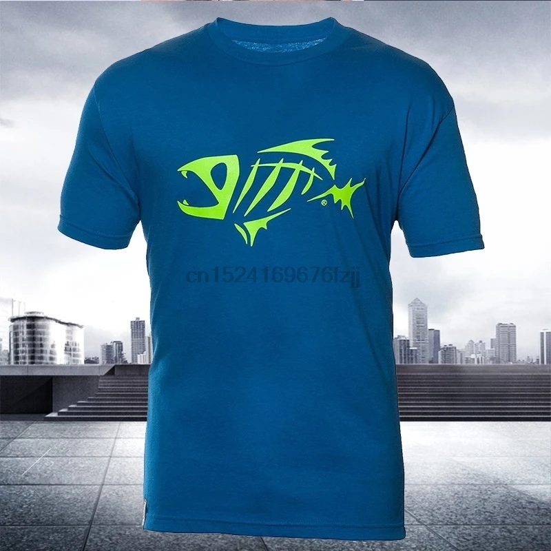 

100% Cotton G Loomis Corpo T-Shirt Printed Fishbone