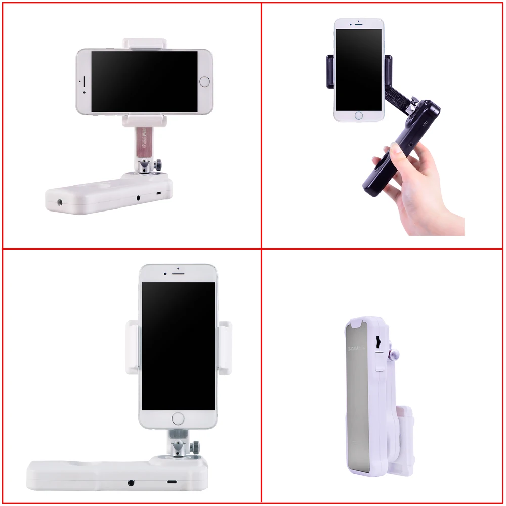  X-Cam SIGHT2S Bluetooth Smartphone Gimbal Handheld Video Stabilizer two axis support horizontal and