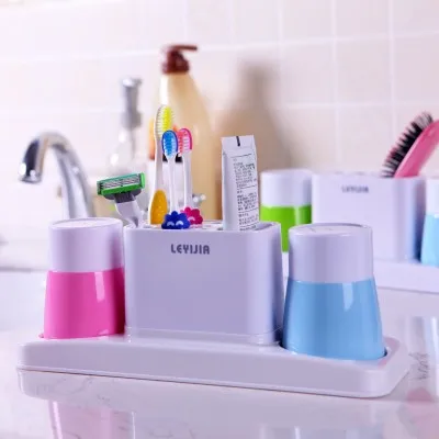 

Fashion Creative couple toothbrush cup gargle suit drop of toothpaste toothbrush holder 30*11.5*10cm free shipping