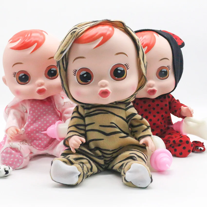 

Reborn Doll Cry Baby Magic Dolls with Music Anime Figure Toys Bebes Educational Girl Toys for Children Gifts
