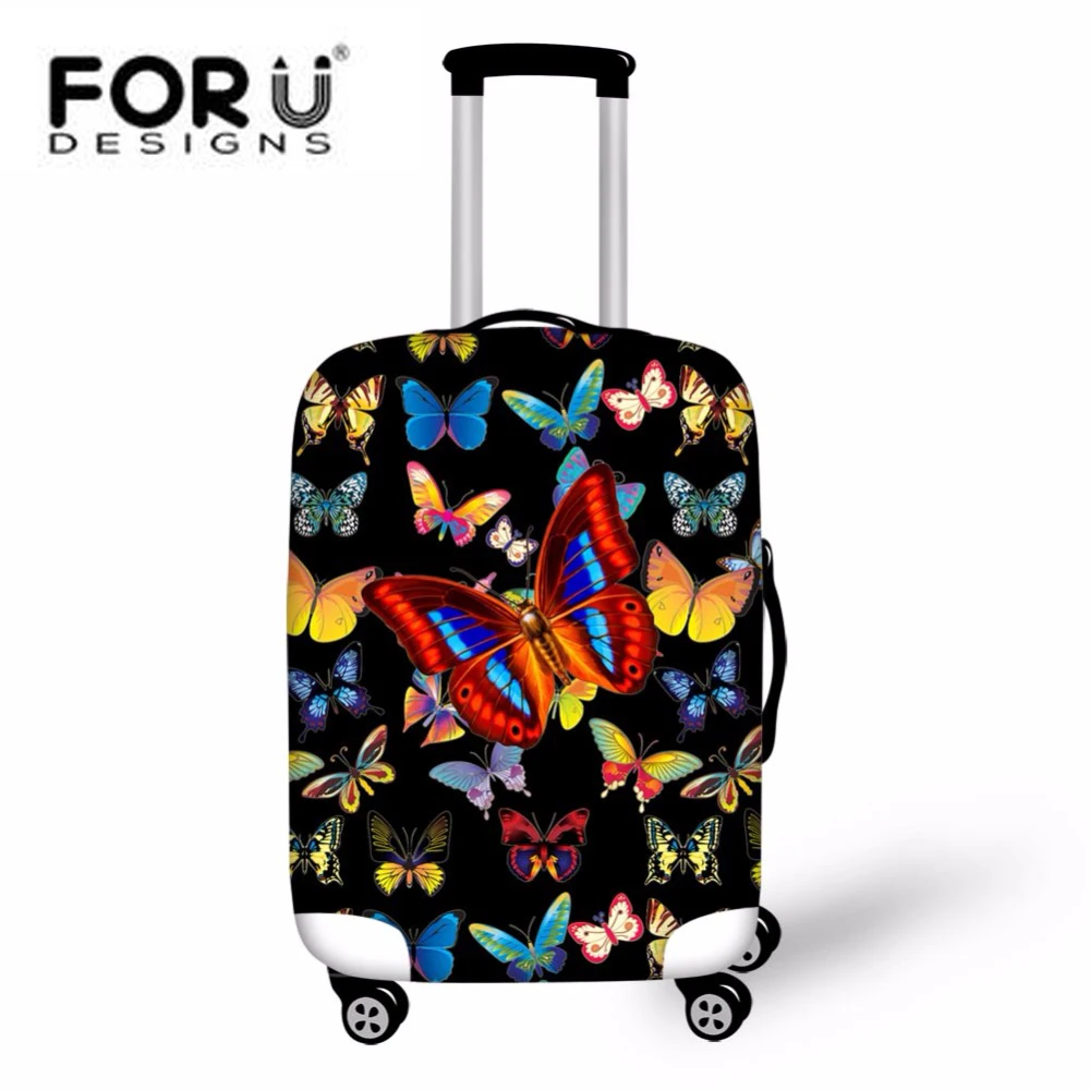 Buy FORUDESIGNS Butterfly Print Suitcase Protective