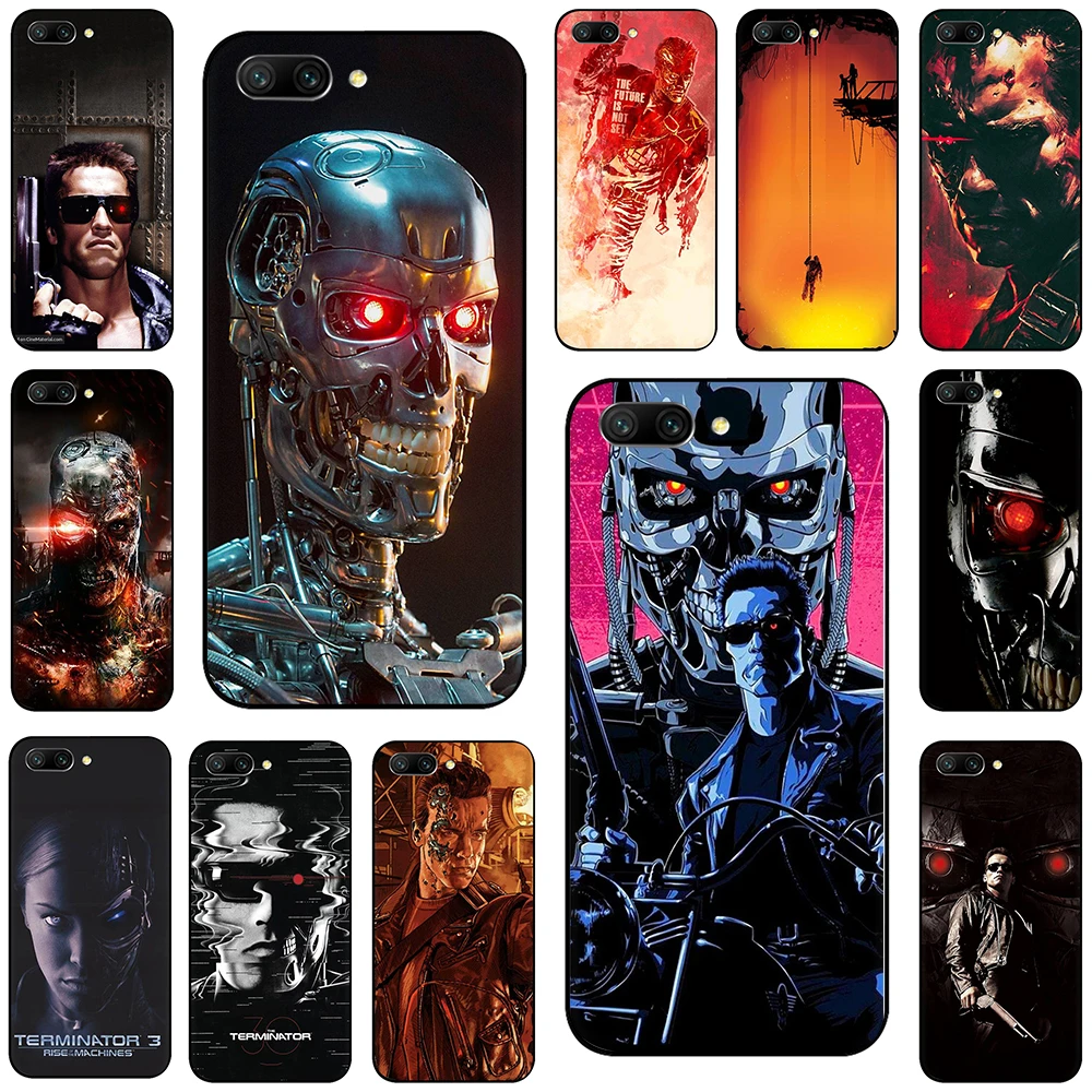 

Terminator Soft Phone Cover Case for Huawei Honor 6A 7A 2GB 3GB 20 Pro 7X 8X 9X 9 10 Lite 7C 8C