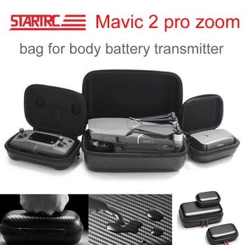 

DJI Mavic 2 pro/zoom Drone body Bag Portable Storage Package PU Remote control/transmitter/battery bag Hardshell Housing Bag