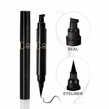 COSCELIA новая брендовая подводка для глаз Подводка для глаз макияж Карандаш Водонепроницаемый черный двусторонний макияж штампы подводка для глаз карандаш