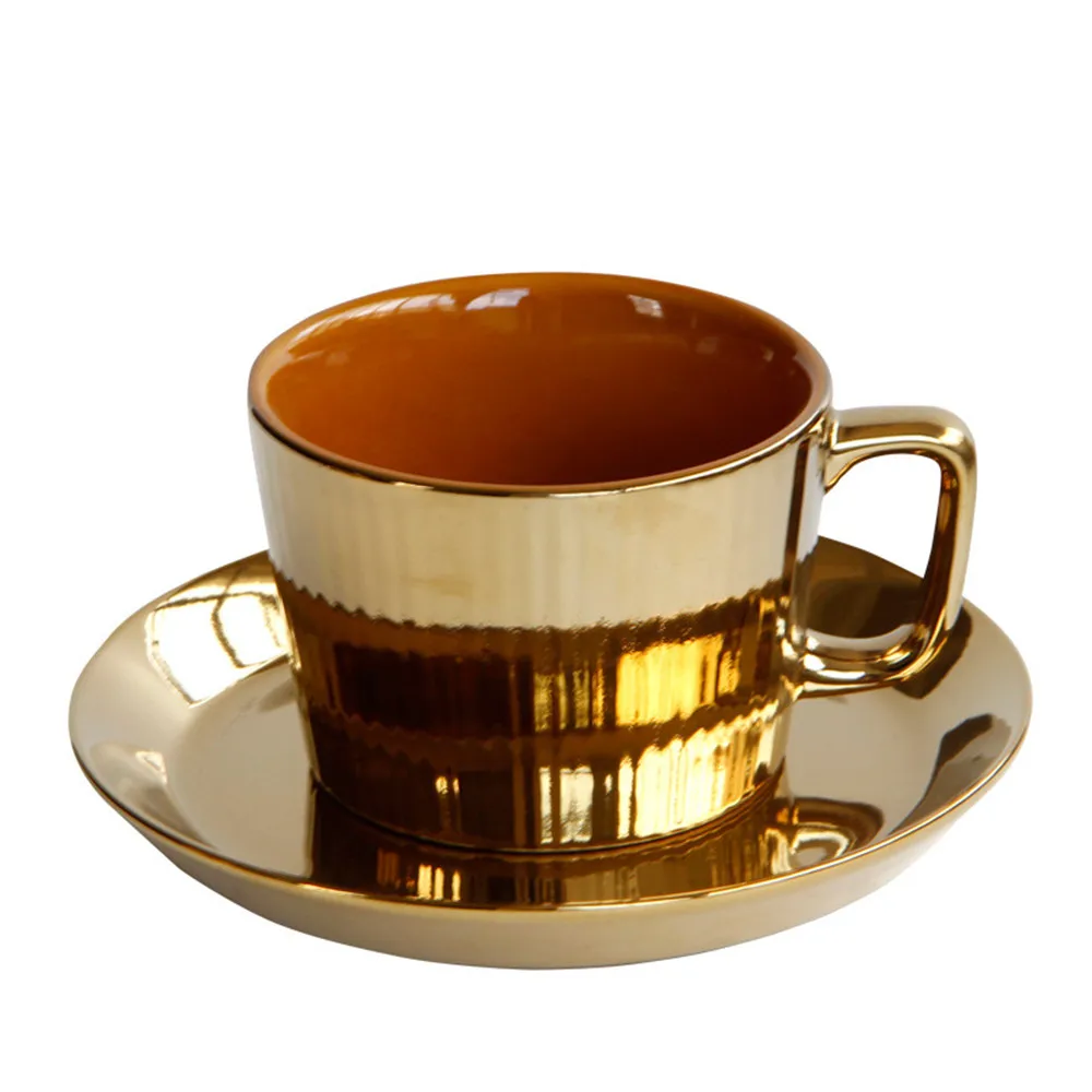 Download Luxury Shiny Eco-Friendly Ceramic Coffee Mug Yellowimages Mockups