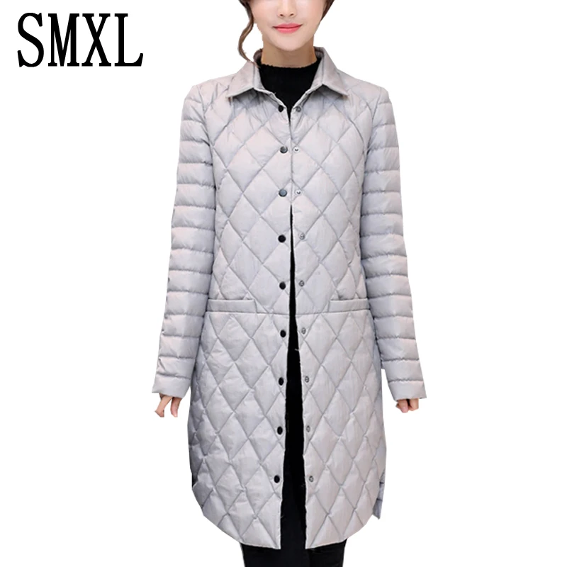 smxl Coat Ultra keep warm white Duck Down font b Jacket b font x Long Female