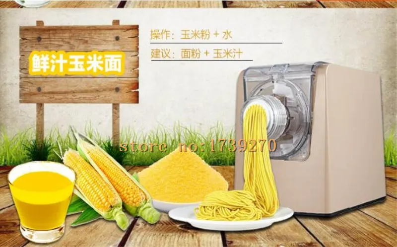 home use automatic pasta machine,electric noodles press machine,multifunctional noodles making machine