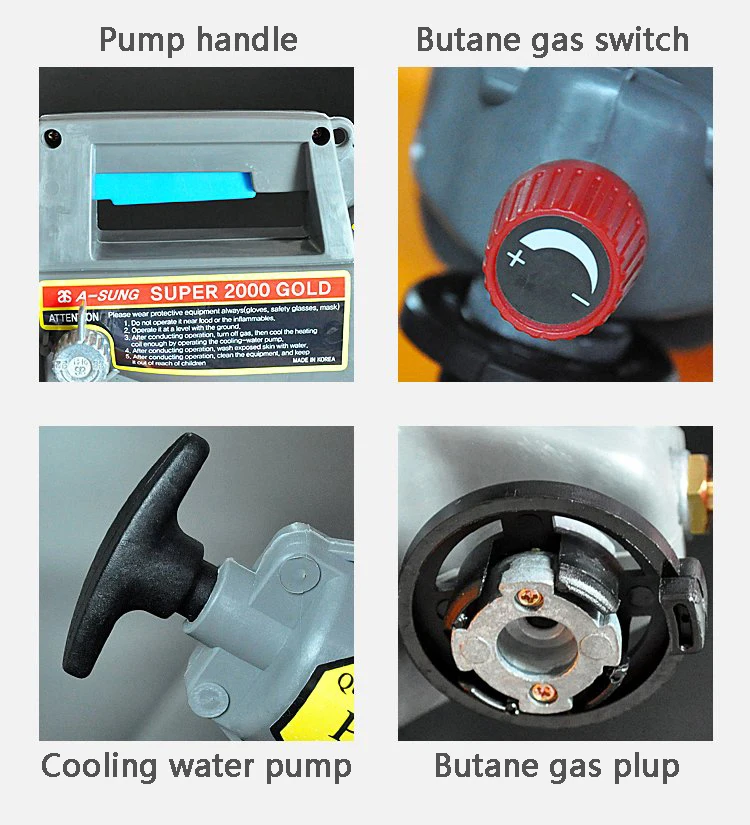 Газовый тепловой фоггер мини газовый фоггер для борьбы с вредителями