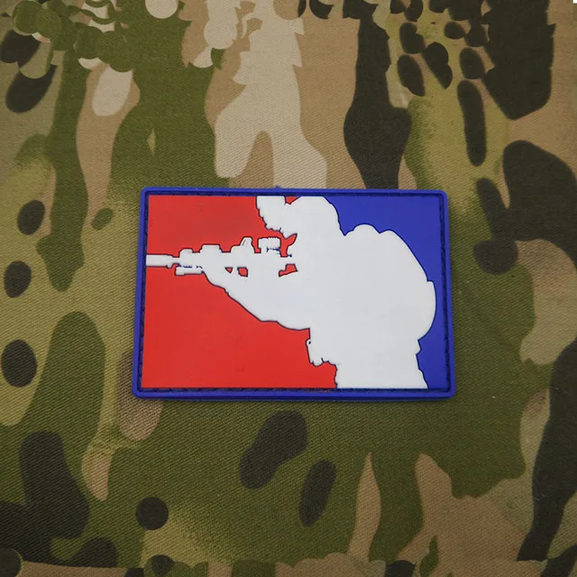 

PUERTO RICAN SNIPER ARID PATCH MAJOR LEAGUE SHOOTER Morale Patch PVC Rubber BADGE Tactical patch