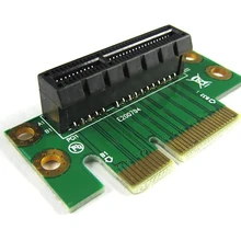 3 единицы-PCI Express(PCI-E) 4X адаптер Riser Card 90 градусов для серверного корпуса 1U/2U