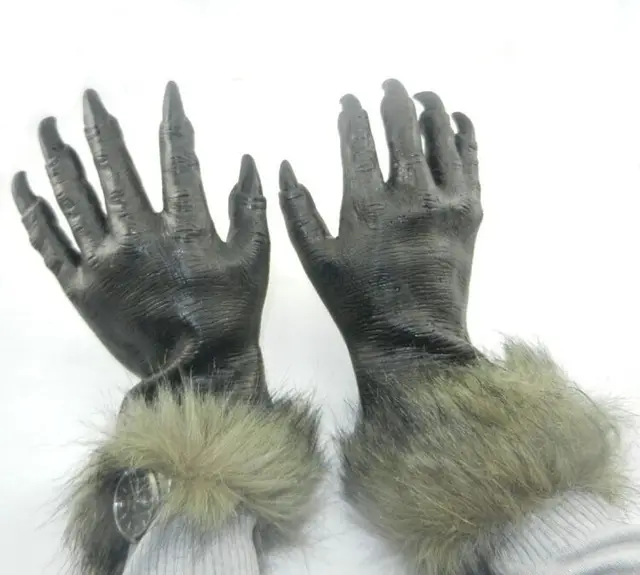 Halloween Stuffed Animal Latex Gloves Terror Wolf Gloves Bar Disfraces