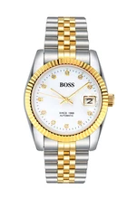 BOSS Germany watches men luxury brand dayjust genuine watch 21 jewels MIYOTA JAPAN automatic mechanical white relogio masculino